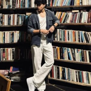 Home professional pinstripe blazer